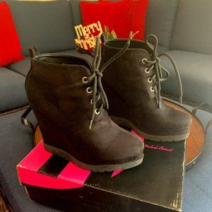Michael Antonio Casual High Sued Booties